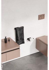 Resim Zift Unique Paslanmaz Çelik Havlu Askısı&tuvalet Kağıdı Askısı Set-havluluk&tuvalet Kağıdı Tutacağı Yapışkanlı, Diğer 