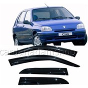 Resim Renault Clio Cam Rüzgarlığı 1993-1998 Clio 1 Kasa Tam Uyumlu 