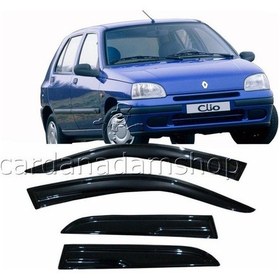 Resim Renault Clio Cam Rüzgarlığı 1993-1998 Clio 1 Kasa Tam Uyumlu 