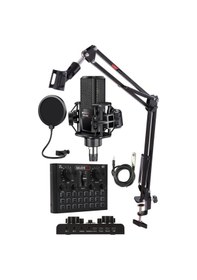 Resim Midex MX-2020 Live Set Efektli Ses Kartı Mikrofon Stand Kayıt Can 