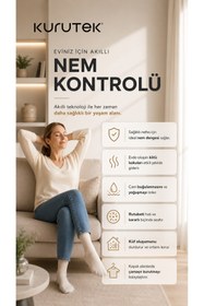 Resim Kurutek KT10 (Wi-Fi + ION) Nem Alma ve Hava Temizleme Cihazı 