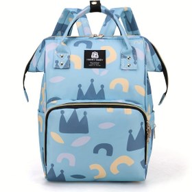 Resim Kadınlar için yeni moda baskılı dayanıklı yüksek kaliteli çok fonksiyonlu büyük kapasiteli el çantası Ebeveyn Çanta 