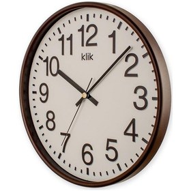 Resim Klik Venüs Kahverengi Duvar Saati Kahverengi 