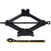 Resim Oto Lastik Değişimi İçin Kriko Set Stepne Değiştirici Siyah 