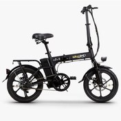 Resim Skyjet Nıtro-16 Pedal Destekli Elektrikli Bisiklet Beyaz Mat Siyah 
