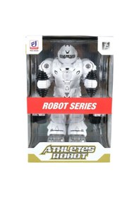 Resim Işıklı Sporcu Atletik Robot 26 Cm 