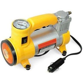 Resim Araba Oto Araç Lastik Şişirme Pompası Metal Gövde Kompresör N11.168 