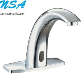 Resim Nsa Automatıc Fotoselli Lavabo Bataryası Tek Su Girişli 