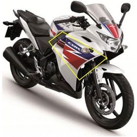 Resim 2012 Honda CBR125 Hrc Sağ Yan Grenaj Sticker Etiket Modeli 