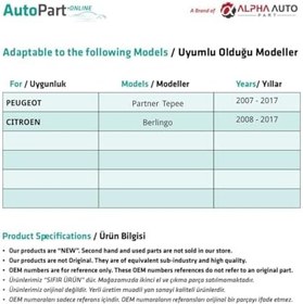 Resim innovareauto Citroen Berlingo 3 ile uyumlu Vites Topuzu 
