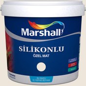 Resim Marshall Deniz Kabuğu 7,5 Litre Silikonlu Özel Mat Su Bazlı İç Cephe Boyası (MARSHALL.5134333) 