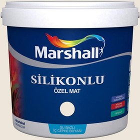Resim Marshall Deniz Kabuğu 7,5 Litre Silikonlu Özel Mat Su Bazlı İç Cephe Boyası (MARSHALL.5134333) 