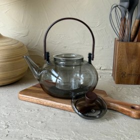 Resim Arow Akasya Ağacı Tutmalı Bitki Çay Demlik 900 ml 