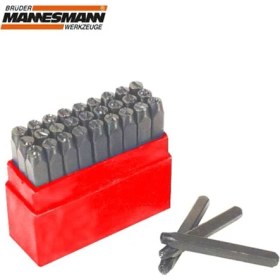 Resim Mannesmann 244-04 Harf Zımba Seti 4 Mm 