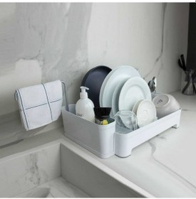 Resim Primanova Kiev Bulaşıklık Beyaz Bulaşık Sepeti M-E74-01 Beyaz 