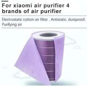 Resim Filterhauz I Xiaomi Mi Air Purifier 4 Için Toz Tutucu Filtre 10 Adet 