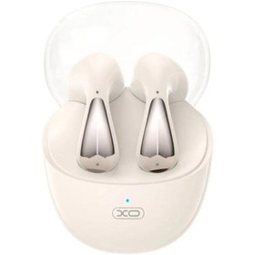 Resim Hepsicinde Bluetooth Kulaklık Bej Uzay Şeffaf Kapak Tws XO-X32 