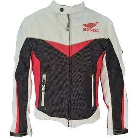 Resim Lbc 901 Air Yazlık Fileli Motosiklet Montu Honda Logolu 