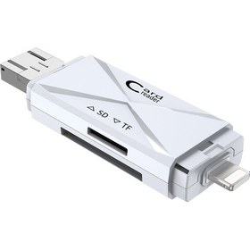 Resim ADS-208 8 Pin USB Çok Function Card Reader (Yurt Dışından) 