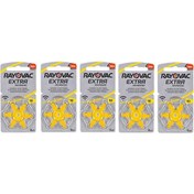 Resim Rayovac Extra Advanced 10 PR70 Numara Kulaklık Pili 6'lı 5 Paket 