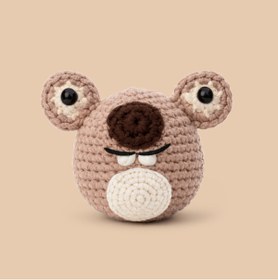 Resim The Gookie Seddy Tığ Kiti Yeni Başlayanlar İçin Videolu Amigurumi Örgü Oyuncak Seti 