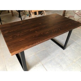 Resim Bintaşmobilya Kütük Masa Düz Kenar 