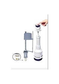 Resim Basmalı Su Tasarruflu Klozet Sifon Rezervuar Iç Takım Beyaz 