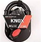 Resim KNOX 6002 KİLİT HALAT BİSİKLET 185CMX12MM ANAHTARLI 