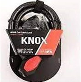 Resim KNOX 6002 KİLİT HALAT BİSİKLET 185CMX12MM ANAHTARLI 