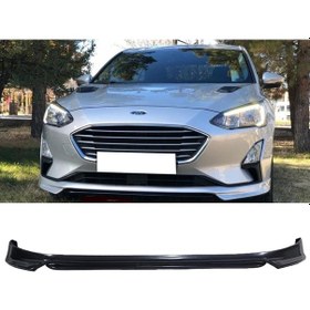 Resim Ford Focus 4 Sedan Ön Ek Karlık Plastik Mat Siyah 2019-2022 Karlık+bodykit+ek 