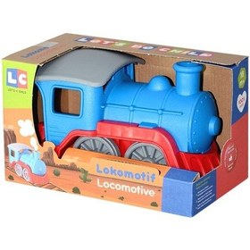 Resim Lc Tren Lokomotif Kırmızı-Mavi 