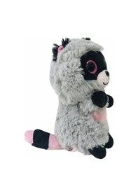 Resim Peluş Rakun 17 Cm Oyuncak Gri 