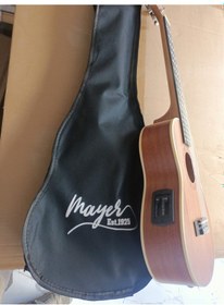 Resim Mayer Lut-29eq Model Concert Boy Elektro Ukulele-kılıf Ve Pena 