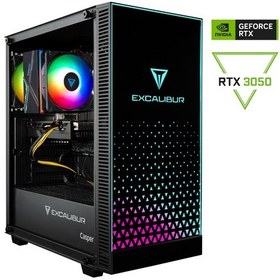 Resim Casper Excalibur E65H.245K-8V50T-0HC Ultra 5 245KF 8 GB 500 GB SSD RTX3050 W11H Masaüstü Oyuncu Bilgisayarı 