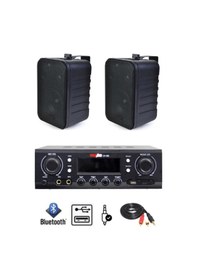 Resim Lastvoice Black Wall Small Paket-1 Hoparlör ve Anfi Ses Sistemi S 