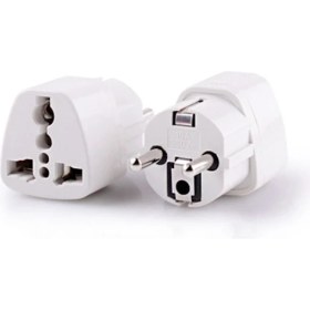 Resim Koodmax Amerikan Ingiliz Priz Fiş Çevirici Adaptör Fiş Priz Dönüştürücü 
