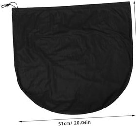 Resim POPETPOP 2 Adet Siyah Kordonsuz Motosiklet Çantası Dayanıklı Toz Geçirmez Koruyucu Elektrikli Scooter ve Seyahat Taşıma Çantası 