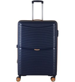 Resim Mçs Group V379 Aura Y.üretim Pp Valiz 75 Cm S21yy100014275 11158 Lacivert/hardal 