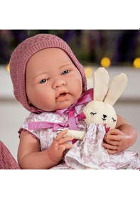 Resim Berenguer Boutique Oyuncak Bebek 38 Cm - Pembe Hırka Ve Tavşanlı 