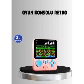 Resim AyrStore Retro Oyun Konsolu – 3.5 Inç Ekran, 666 Klasik Oyun, Tv Bağlantılı 