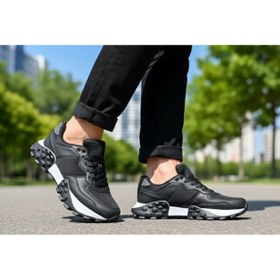 Resim Wanderfull Spor Ayakkabı Erkek Günlük Siyah Ortopedik 4196 