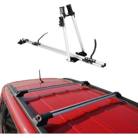 Resim Vipkrom Audi A4 Allroad 2008 2025 Thunder Carrier Kilitli Ara Atkı Araç Üstü Bisiklet Taşıyıcı 