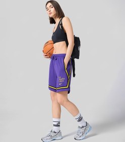 Resim Nike Lakers Dri-Fit Fly Crossover Short Gx 