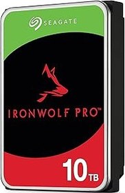 Resim Seagate IronWolf Pro, 10 TB, Kurumsal NAS Dahili Sabit Disk HDD – CMR 3,5”, SATA 6 Gb/sn, 7200 Devir/Dakika, 256 MB Önbellek, RAID Ağa Bağlı Depolama için, Rescue Hizmetleri (ST10000NT001) 
