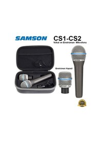 Resim Samson Cs1/cs2 Vokal ve Enstrüman Mikrofonu 