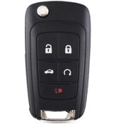 Resim Chevrolet Cruze Epica Lova Camaro Impala Hu100 Bıçak Değişimi İçin Katlanır Uzaktan Kumandalı Araba Anahtarı Kabı 0601 