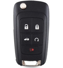 Resim Chevrolet Cruze Epica Lova Camaro Impala Hu100 Bıçak Değişimi İçin Katlanır Uzaktan Kumandalı Araba Anahtarı Kabı 0601 