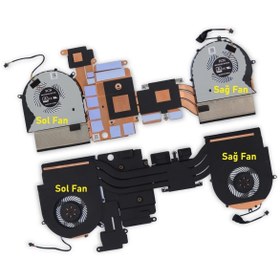 Resim OEM Asus Gl703vm-gc035t Fan Sol V2 