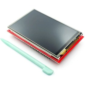 Resim Genel Markalar Arduino Uno R3 3.5" Tft Lcd Ekran Modül Resiztif Dokunmatik 