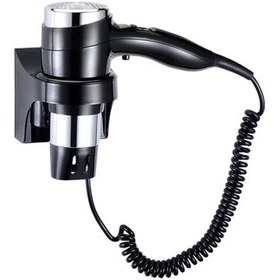 Resim Easton 1600 W Asma Yuvalı Saç Kurutma Makinesi (Siyah) 